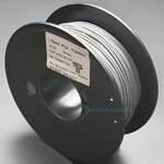 เส้นพลาสติก 3D Printer Filament PLA 1.75mm 0.20kg สีเทา