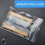 Resistor Pack 5% ขนาด 1/4W 400 ชิ้น 20 ค่า ค่าละ 20 ชิ้น