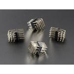 3x4 Right Angle Male Header - 4 pack (Adafruit)