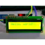 1602 Module 16x2 LCD Display + I2C Interface (Green-Yellow Screen)
