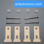 Gear Motor Fix Bracket T-head อะคริลิคยึดมอเตอร์ สำหรับ Smart Car พร้อมน็อต