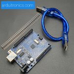 Arduino UNO R3 SMD (CH340G) แถมสายยาว 30cm และ Pin Header