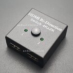 Converter HDMI 2.0 Bi Direction Switch And Splitter 2in1 Support 4K