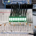 Green 10 Segment LED Bar Graph (สีเขียว-เหลือง) 2510BG