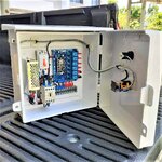 ชุดตู้ IoT ควบคุม ด้วยมือถือผ่าน WiFi และ Relay (กันฝนกันแดด เดินสายเรียบร้อย ระบบใช้กลางแจ้งได้)