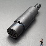 PLC 8-Pin Female Head (Round Head 8-Pin MD8)