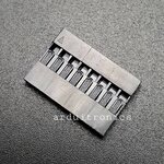 DuPont head shell 2.54mm หัวต่อสายไฟจัมเปอร์ 1x8 ระยะห่าง 2.54mm จำนวน 1 ชิ้น