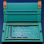 DNMEGA1 DIN โมดูล บล็อกอะแดปเตอร์ขั้วต่อแบบสกรูรางติดตั้งสำหรับ MEGA2560 Arduino R3 ATMega2560 Dev Board