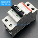 ABB Breaker (S202M-C10) 10A 2-Pole