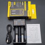 เครื่องชาร์จถ่าน Liitokala 10440 / 14500 / 18650 3.7V 2ก้อน