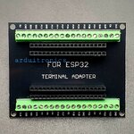ESP32 NodeMCU Screw Shield บอร์ดขยายขา NodeMCU ESP32 แบบ38P สีดำ