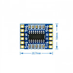 RS232 SP3232 TTL to RS232 module RS232 to TTL serial port module ( Dual Channel )