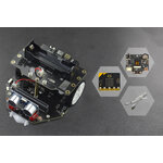 [ชุดพร้อมใช้] micro:Maqueen Plus V2 (18650 Battery) with HUSKYLENS and micro:bit V2 - แท้จาก DFRobot