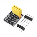 ESP8266 ESP-01 ESP-01S Adapter Breakout อะแดปเตอร์แปลงขา ESP8266 รุ่น ESP-01 พร้อมสกรีนตำแหน่งขา สำหรับทดลอง