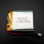 Lithium Ion Polymer Battery - 3.7V 500mAh (1.85Wh)