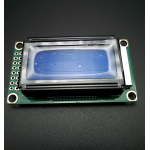 LCM0802B 5V 8x2 Character LCD 0802 (Blue Screen with Backlight)