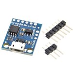 Digispark (ATtiny85) - Blue PCB (ฟรี Pin header)