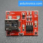 Li-ion Battery Charger Module Board Mini 5v USB 1A li-ion Battery Charger TP4056 18650 หัว Mini Usb