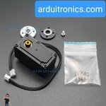 [ยี่ห้อ YAHBOOM] 15KG Serial Bus Metal Steering Gear / Servo Motor YB-SD15M (High Torque and Precision)