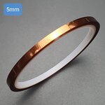 เทปฟิล์มกันความร้อน กันไฟฟ้าสถิตย์ Heat Resistance Tape Size 5 mm