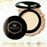 AURA RICH Honey Gold Face Powder SPF 35 PA++ แป้งพัฟออร่าริช