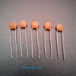 ตัวเก็บประจุ Ceramic Capacitor ตัวเก็บประจุชนิดเซรามิก 22pF 50V (pack 5 ตัว)