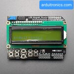 LCD 1602 Keypad Shield (Yellow-Green)