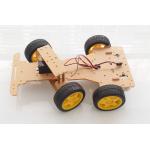 4WD Smart Car Chassis Kits โครงหุ่นยนต์รถ 4 ล้อ ระบบเลี้ยว servo