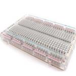 Transparent Breadboard (400 holes) แบบใส