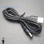 สายชาร์จ USB to 5.5x2.1mm DC 5V Charger ยาว 1 เมตร