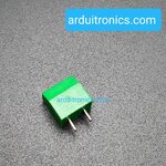 Screw Terminal Block 2 Pin Connector 5mm Pitch (Green) คอนเน็คเตอร์แบบสกรูหมุน 2 ขา สีเขียว ระยะห่างระหว่างขา 5 มม. (จำนวน 1 ชิ้น)