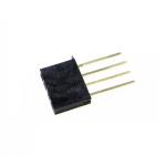 1X4 Pin 11mm Long Single Row Female Header 2.54mm Pitch Straight