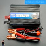 DC to AC Power Inverter 500W 12VDC to 220VAC 50 Hz (modified Sine Wave) สีดำ