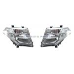 โคมไฟหน้า รุ่นหลอด H4 นิสสัน NISSAN / Navara 2007 - 2011 / Headlamp (ราคาต่อ 1 คู่) ไม่รวมหลอด