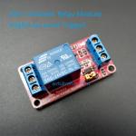 24V 1 Channel Relay High/Low Level Trigger Relay Module (Red PCB)