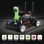 JetRacer Pro AI Kit, High Speed AI Racing Robot Powered by Jetson Nano, Pro Version มาพร้อมบอร์ด Waveshare Jetson Nano Dev Kit (Supports ROS, ของแท้จาก Waveshare)