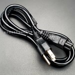 สายต่อ power adapter (Notebook) แบบ 3 หัว ยาว 1.5m Round Socket