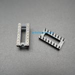 ซ็อกเก็ต Socket 16 Pin DIP-16 IC Socket Adapter แบบขากลม อย่างดี