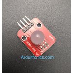 RGB LED 10mm Module PCB แดง