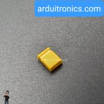 Pin Jumper - 2 Pin (ปลายปิด สีเหลือง)