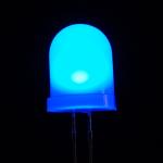 LED 10mm Blue หลอด LED 10mm สีน้ำเงิน