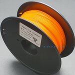 เส้นพลาสติก 3D Printer Filament PLA 1.75mm 0.20kg สีส้ม