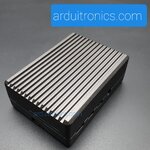 Raspberry Pi 4 B Aluminium Case (Gray) - สีเทา