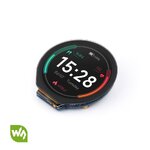 1.28inch Round LCD Display Module with Touch panel, 240×240 Resolution, IPS, SPI And I2C Communication (แท้จาก WaveShare)