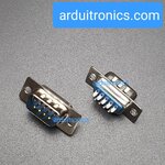 RS232 9 Pin Com Port DB9 Head Male (DB9 เฉพาะหัว ตัวผู้) จำนวน 1 หัว