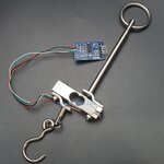Load Cell - 5kg, Straight Bar with Hook + HX711 Module
