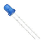 3mm LED Blue LED (1 หลอด)