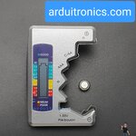 เครื่องวัดทดสอบแบตเตอรี่ Battery Tester (สีเงิน)