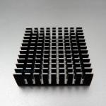 Heat Sink ขนาด 40x40x11mm (1 ชิ้น) สีดำ
