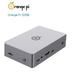 กล่องโลหะพิเศษ สำหรับ Orange Pi 5 / 5B Development Board กล่องโลหะพิเศษ ไม่รวมเสาอากาศ